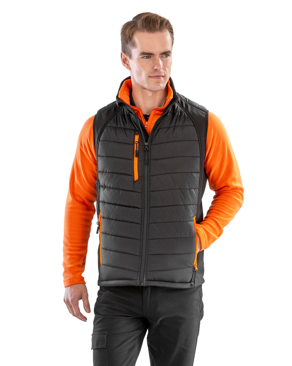 R238X Softshell Padded Gilet