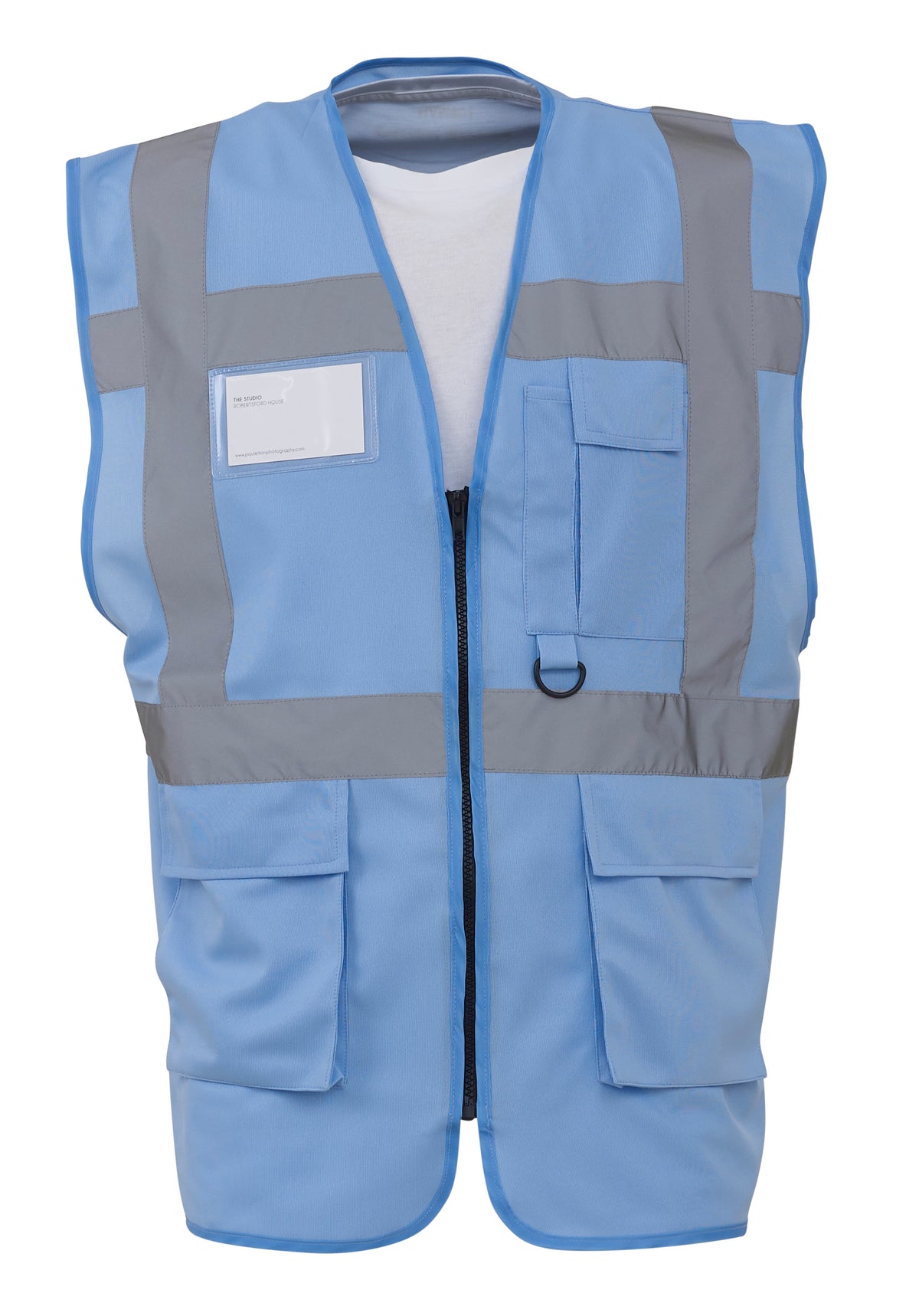 YK002 Zipped Hi-Vis Vest