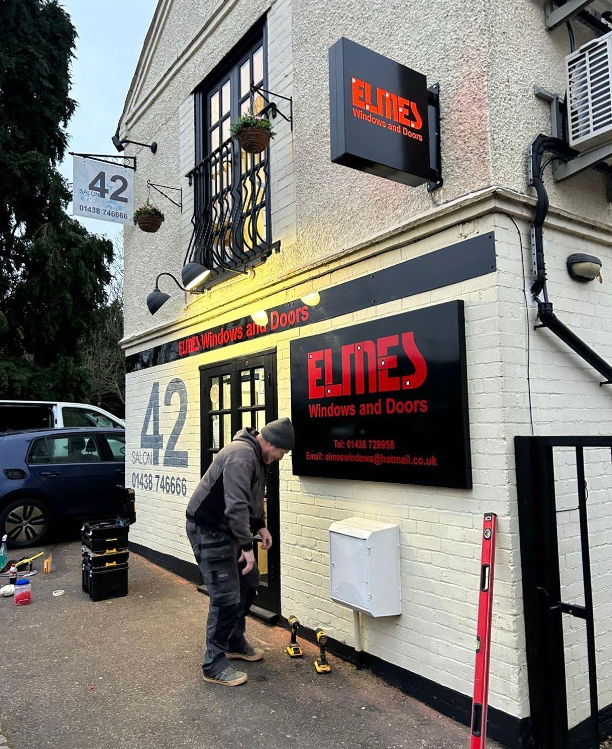 Building signage by All Signs All Print